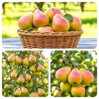 GRUSZA POMARAŃCZÓWKA złoto w ogrodzie - sadzonki 50 / 80 cm