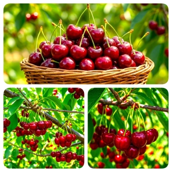 CZEREŚNIA BAWOLE SERCE słodkie owoce - sadzonki 50 / 90 cm