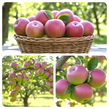 JABŁOŃ MEKINTOSZ W DONICY stara odmiana bardzo soczyste - sadzonki 110 / 140 cm