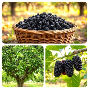 MORWA czarna witamina życia - sadzonki 80 / 100 cm