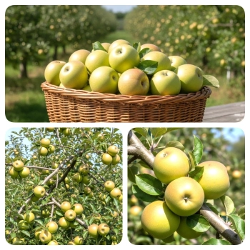 JABŁOŃ SZARA RENETA stara odmiana odporna - sadzonki 110 / 140 cm