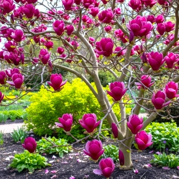 MAGNOLIA SZCZEPIONA CLEOPATRA - sadzonki 40 / 60 cm