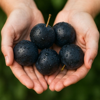ŚLIWA JAPOŃSKA CZARNA - sadzonki 90 / 140 cm