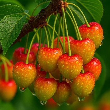 CZEREŚNIA MIODÓWKA bladoróżowa - sadzonki 50 / 90 cm