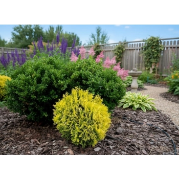 THUJA TUJA DANICA AUREA - sadzonki 10 / 20 cm