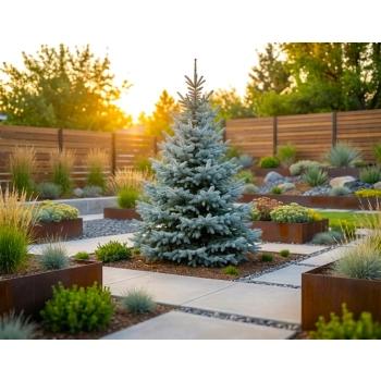 ŚWIERK SREBRNY KAIBAB Pakiet 5 sztuk - sadzonki 40 / 60 cm