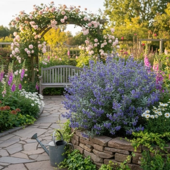 BARBULA KLANDOŃSKA Kew Blue niebieska magia - sadzonki 10 / 20 cm